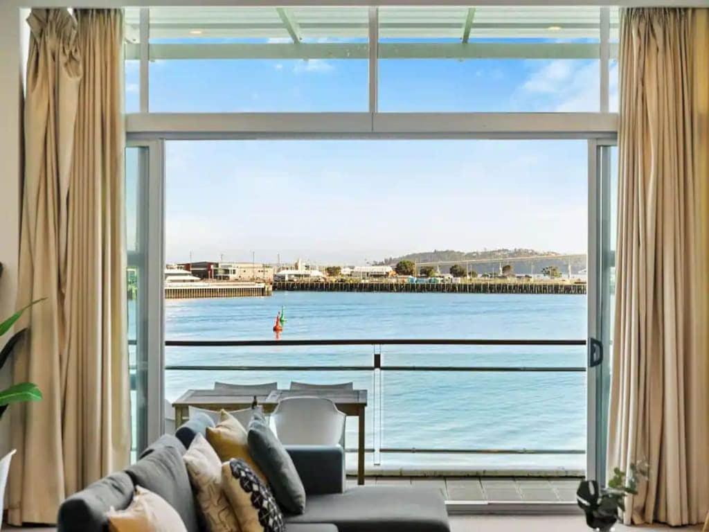 Relaxing Sea Wharf View Apartment 오클랜드 외부 사진